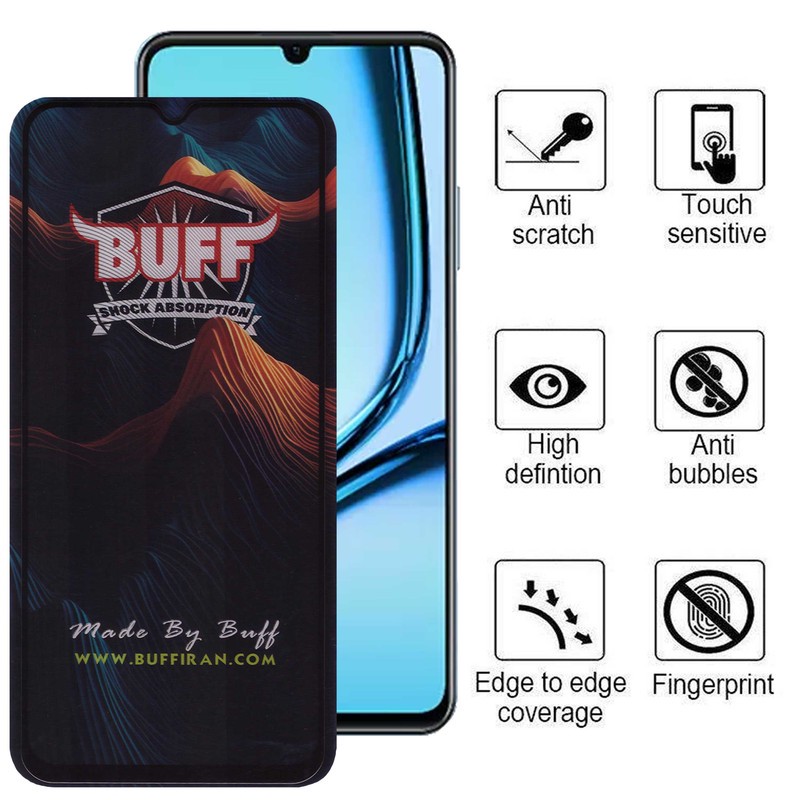محافظ صفحه نمایش بوف مدلMountain-G مناسب برای گوشی موبایل ریلمی Note 50 C53 (India) C53 C51 Narzo N53