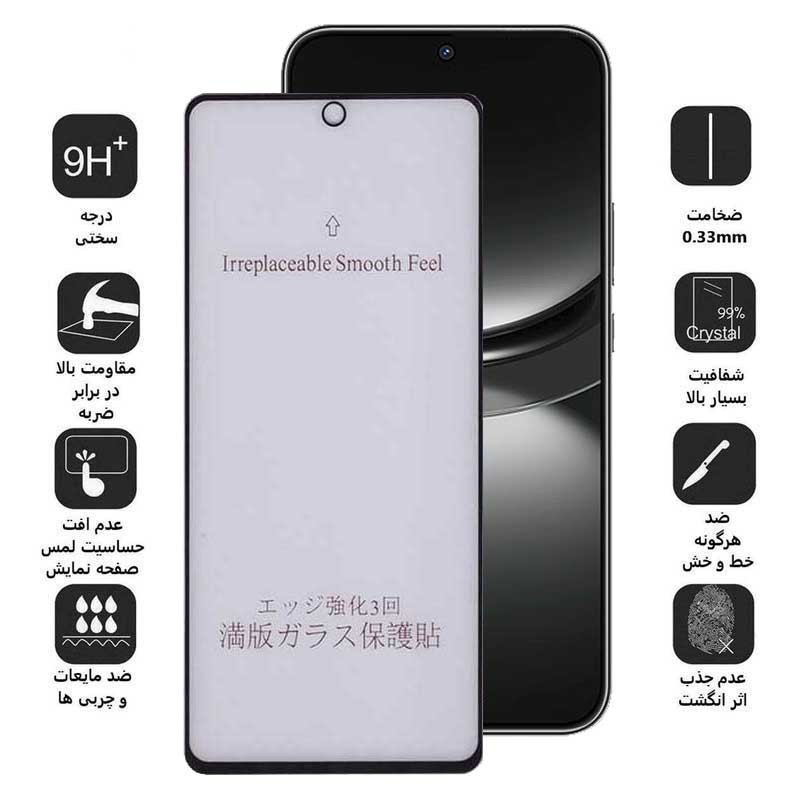 محافظ صفحه نمایش مات بوف مدل 5D-Matte مناسب برای گوشی موبایل هوآوی Nova 12 Nova 12 Lite Nova 11 SE Nova 10 SE