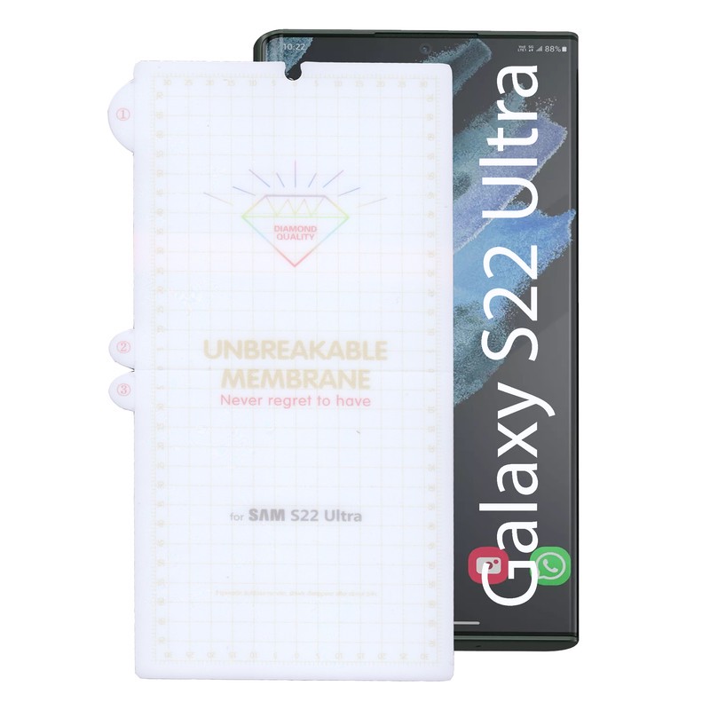 محافظ صفحه نمایش بوف مدل Hydrogel مناسب برای گوشی موبایل سامسونگ Galaxy S22 Ultra