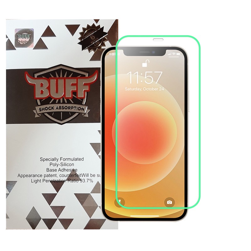 محافظ صفحه نمایش بوف مدل Neon مناسب برای گوشی موبایل اپل Iphone 12 12 Pro