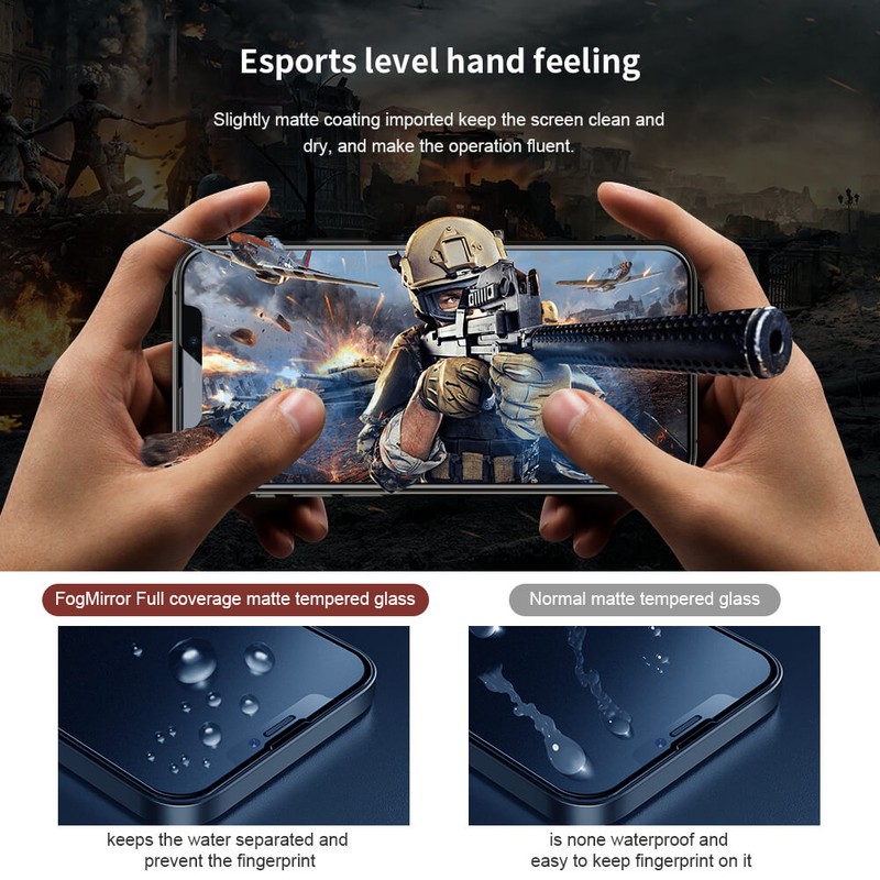 محافظ صفحه نمایش مات بوف مدل Fm33 مناسب برای گوشی موبایل اپل IPhone 13 Pro max