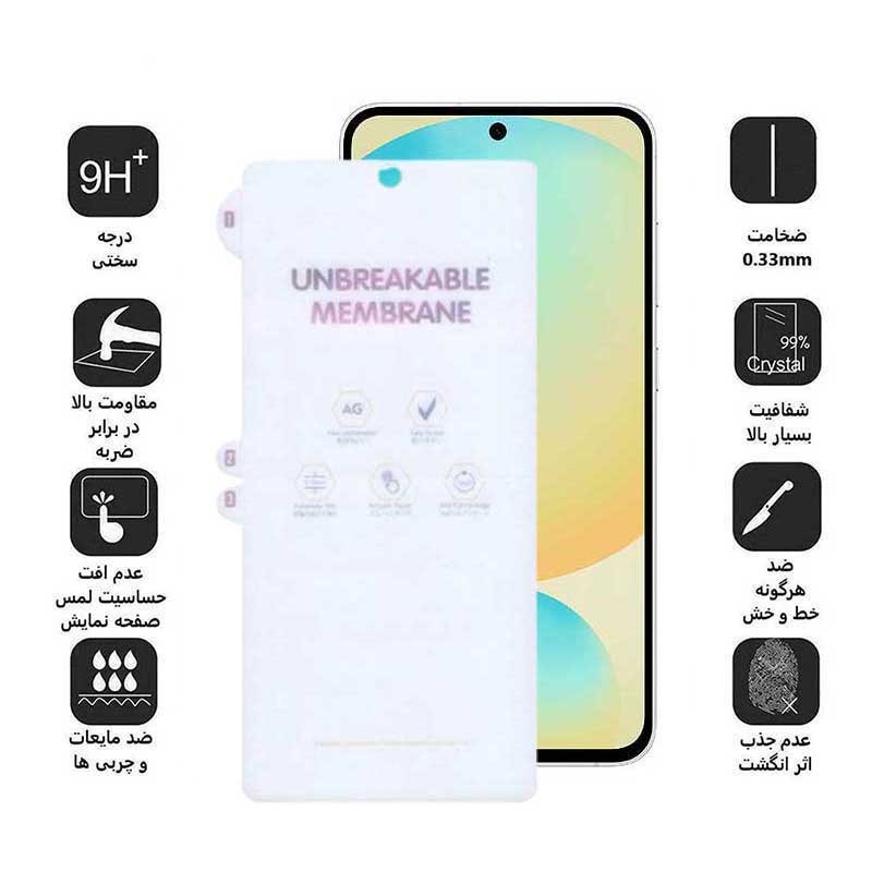 محافظ صفحه نمایش بوف مدل Hydrogel-Matte مناسب برای گوشی موبایل سامسونگ Galaxy S24 FE A55 A35