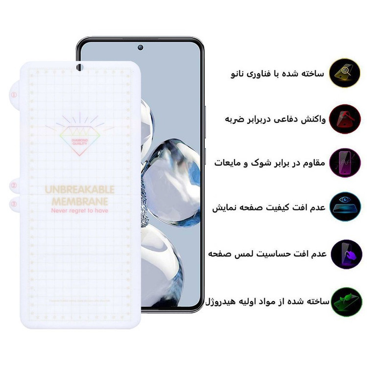 محافظ صفحه نمایش بوف مدل Hydrogel مناسب برای گوشی موبایل شیائومی Xiaomi 12T Pro 12T Mi 11T Pro Mi 11T
