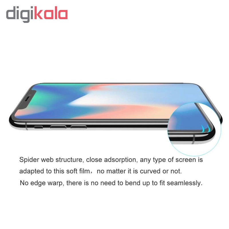 محافظ صفحه نمایش و پشت گوشی بوف مدل Hg01 مناسب برای گوشی موبایل اپل Iphone Xr