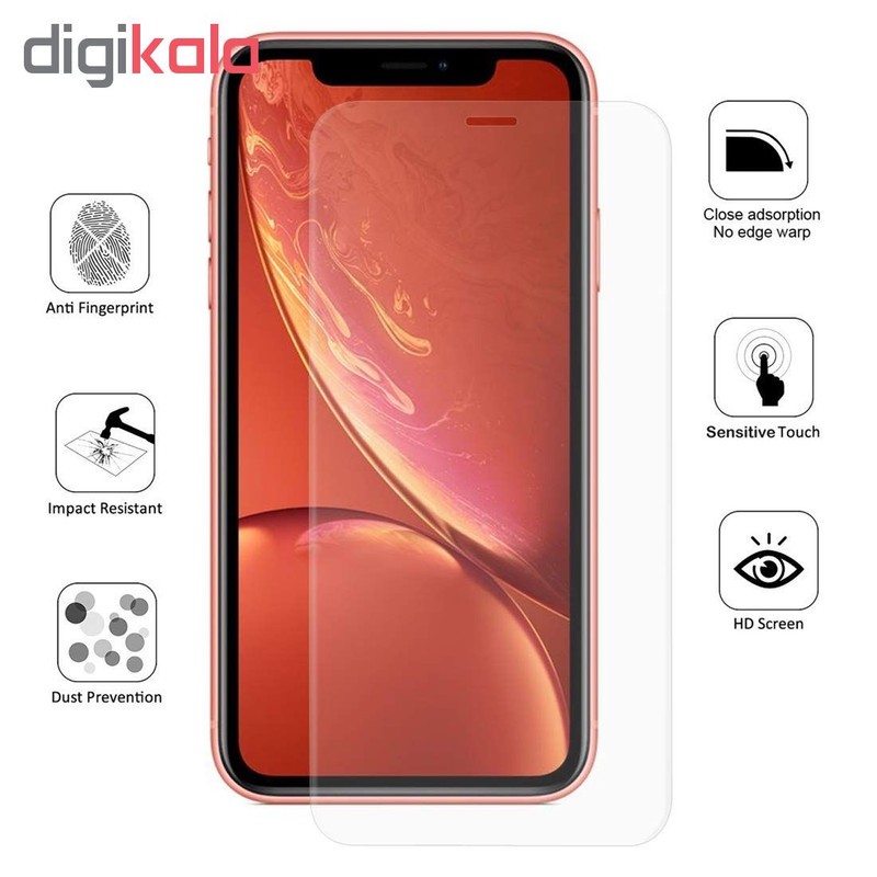 محافظ صفحه نمایش و پشت گوشی بوف مدل Hg01 مناسب برای گوشی موبایل اپل Iphone Xr
