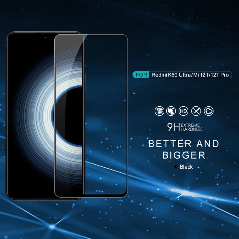 محافظ صفحه نمایش 5D بوف مدل F33-G مناسب برای گوشی موبایل شیائومی Redmi K50 Ultra Xiaomi 12T 12T Pro