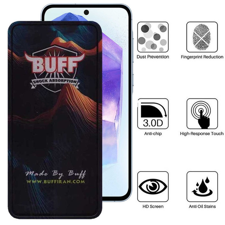 محافظ صفحه نمایش بوف مدل Mountain-G مناسب برای گوشی موبایل سامسونگ Galaxy A55 A33