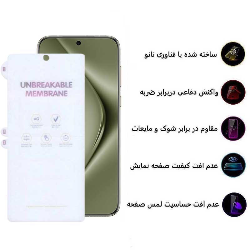 محافظ صفحه نمایش مات بوف مدل Hydrogel-Matte مناسب برای گوشی موبایل هوآوی Pura 70 Pro Pura 70 Ultra Nova 12S Nova 12i
