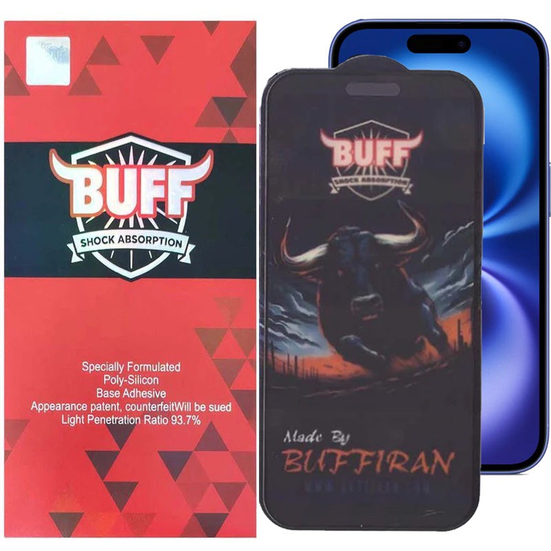 محافظ صفحه نمایش مات بوف مدل BullRun Matte Pro مناسب برای گوشی موبایل اپل iPhone 16 15