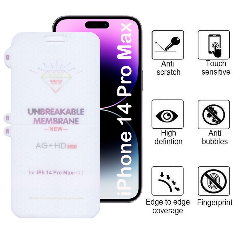 محافظ صفحه نمایش بوف مدل Hydrogel-Double-G مناسب برای گوشی موبایل اپل iPhone 14 Pro Max