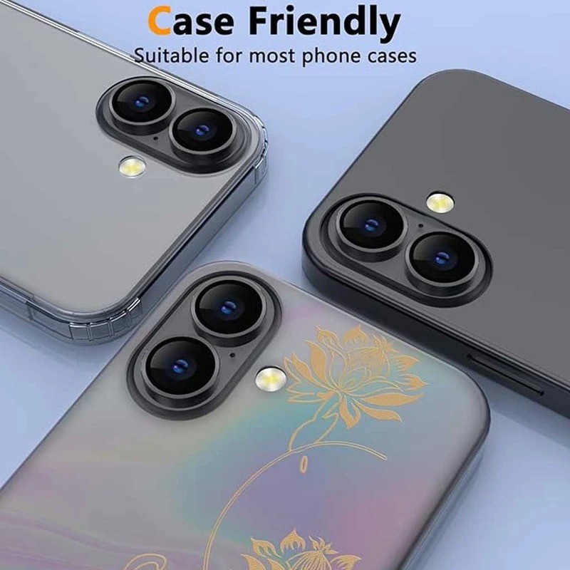 محافظ لنز دوربین فلزی بوف مدل Alumin Metal-G مناسب برای گوشی موبایل اپل iPhone 17
