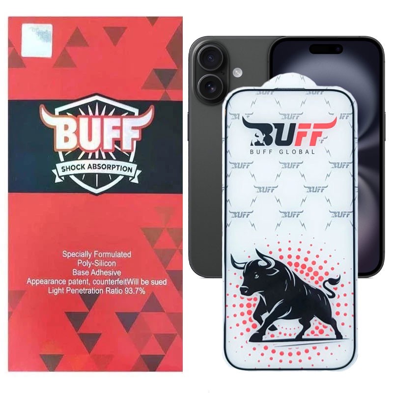محافظ صفحه نمایش بوف مدل Black Fighter مناسب برای گوشی موبایل اپل iPhone 16 15 14 Pro