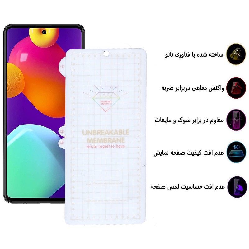 محافظ صفحه نمایش بوف مدل Hg15 مناسب برای گوشی موبایل سامسونگ Galaxy F62 M62 A81 A91