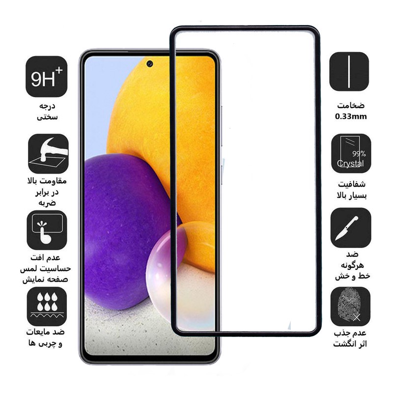 محافظ صفحه نمایش بوف مدل AirBag مناسب برای گوشی موبایل سامسونگ Galaxy A72