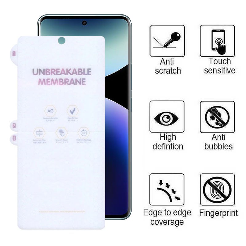 محافظ صفحه نمایش بوف مدل Hydrogel-Matte-G مناسب برای گوشی موبایل شیائومی Redmi Note 14 Pro Plus Note 14 Pro 4G 5G Poc...