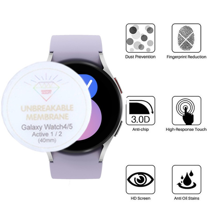 محافظ صفحه نمایش بوف مدل Hydrogel-G مناسب برای ساعت هوشمند سامسونگ Galaxy Watch 4 5 Active 2 1 40mm