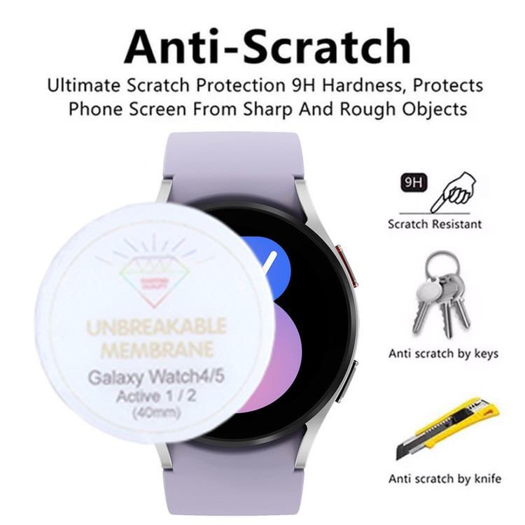 محافظ صفحه نمایش بوف مدل Hydrogel-G مناسب برای ساعت هوشمند سامسونگ Galaxy Watch 4 5 Active 2 1 40mm