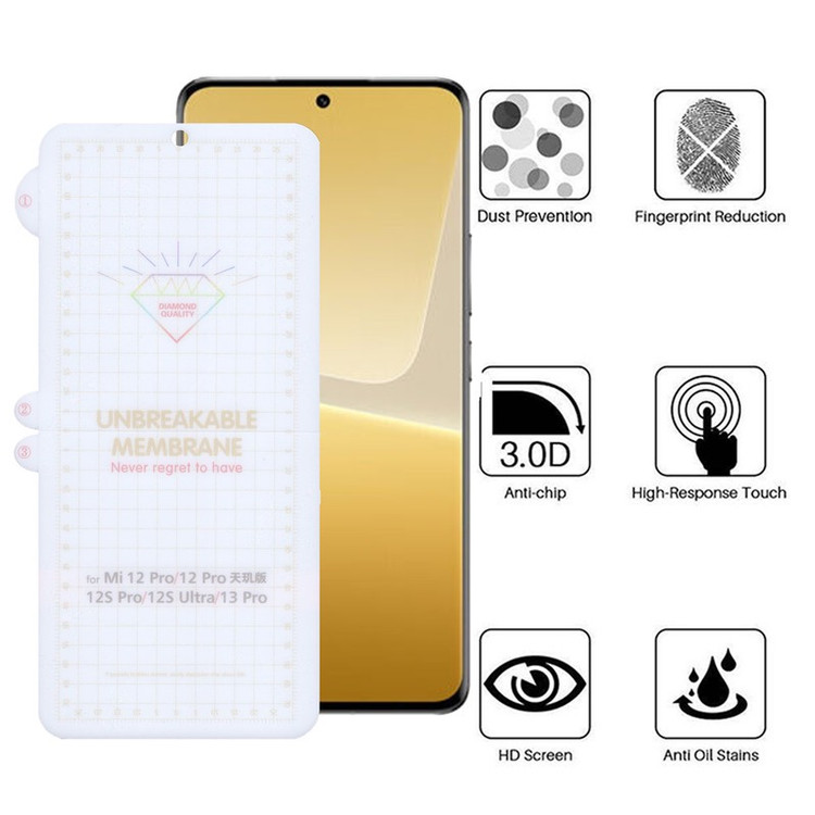 محافظ صفحه نمایش بوف مدل Hydrogel-G مناسب برای گوشی موبایل شیائومی 13 Pro Mi 13 Pro 12 Pro Mi 12 Pro Mi 12s Pro Mi 12...