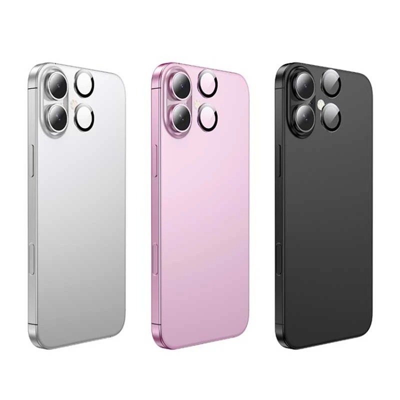 محافظ لنز دوربین فلزی بوف مدل Aluminum Metal-Guarantee مناسب برای گوشی موبایل iPhone 16 16 Plus