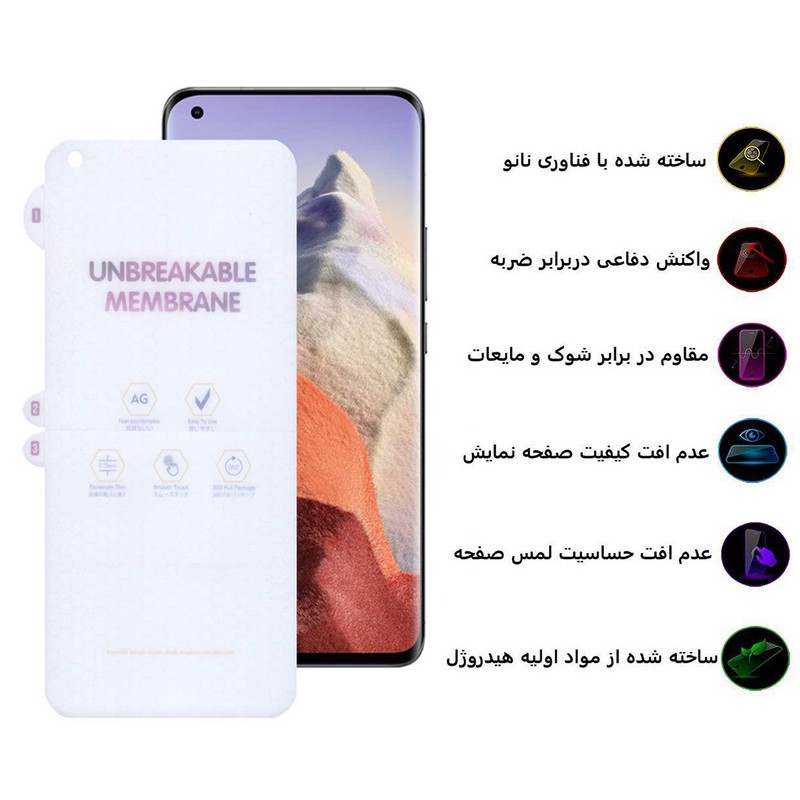 محافظ صفحه نمایش مات بوف مدل Hydrogel-Matte مناسب برای گوشی موبایل شیائومی Mi 11 Ultra Mi11 Pro Mi11