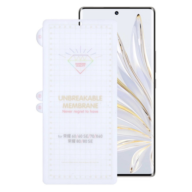محافظ صفحه نمایش بوف مدل Hydrogel-G مناسب برای گوشی موبایل آنر 60 70 80 X40 80 SE 60 SE