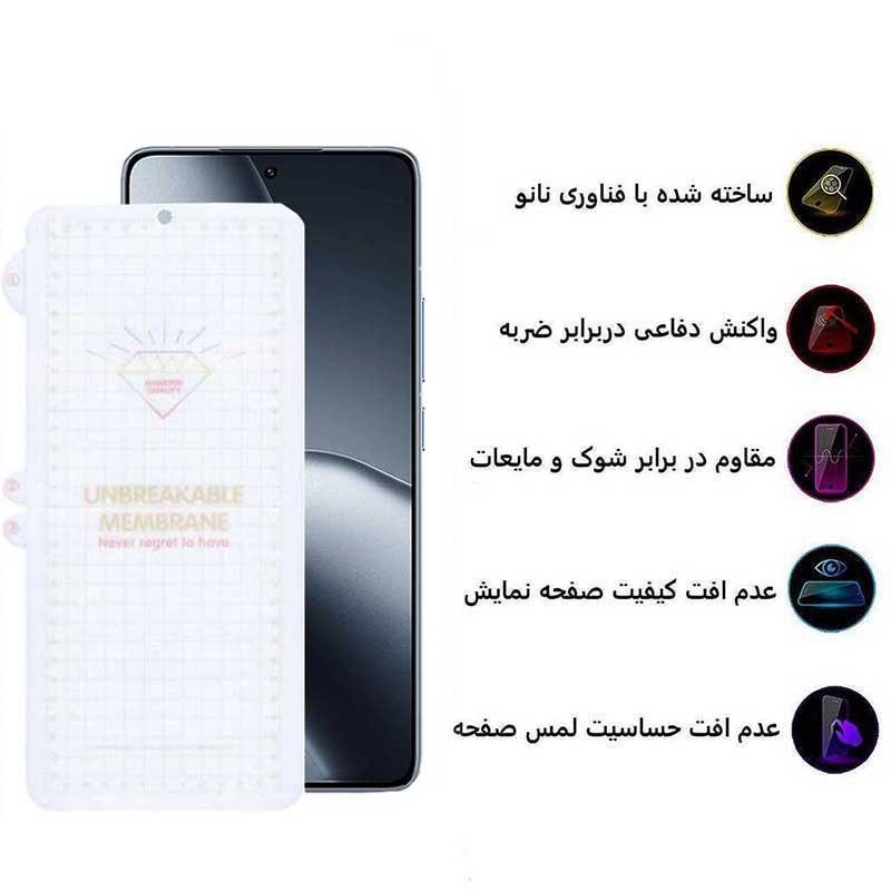 محافظ صفحه نمایش بوف مدل Hydrogel-G مناسب برای گوشی موبایل شیائومی 14T Pro 14T Redmi k70 Ultra