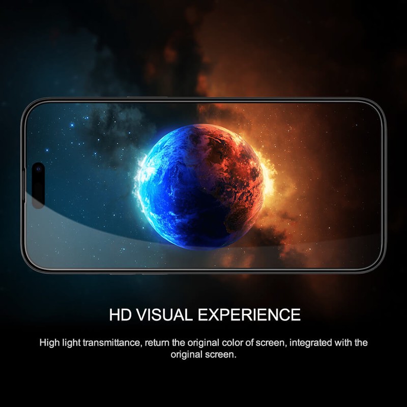 محافظ صفحه نمایش 5D بوف مدل F33 مناسب برای گوشی موبایل اپل iPhone 14 Pro