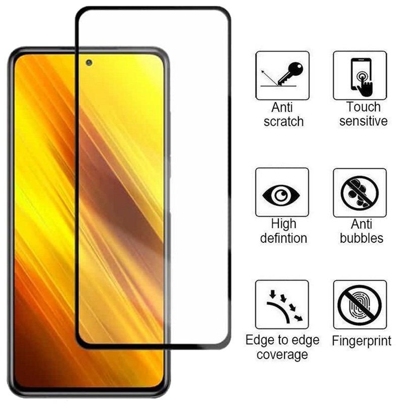 محافظ صفحه نمایش سرامیکی بوف مدل CF9 مناسب برای گوشی موبایل شیائومی Poco X3 Poco X3 NFC Poco X3 Pro
