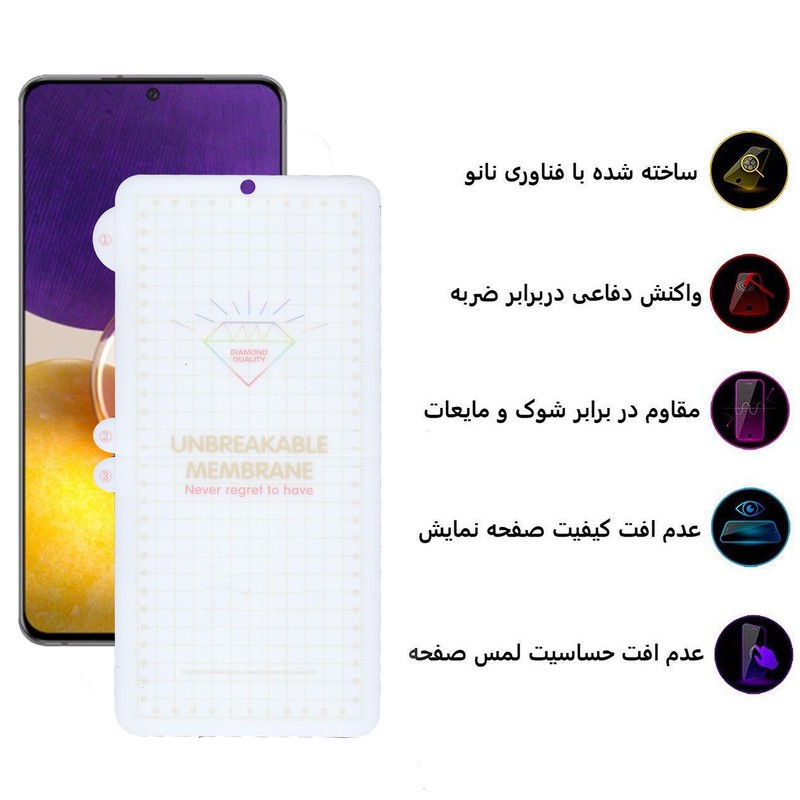 محافظ صفحه نمایش بوف مدل Hg15 مناسب برای گوشی موبایل سامسونگ Galaxy A82 S20 Plus S21 Plus Meizu 18 Pro شیائومی Redmi ...