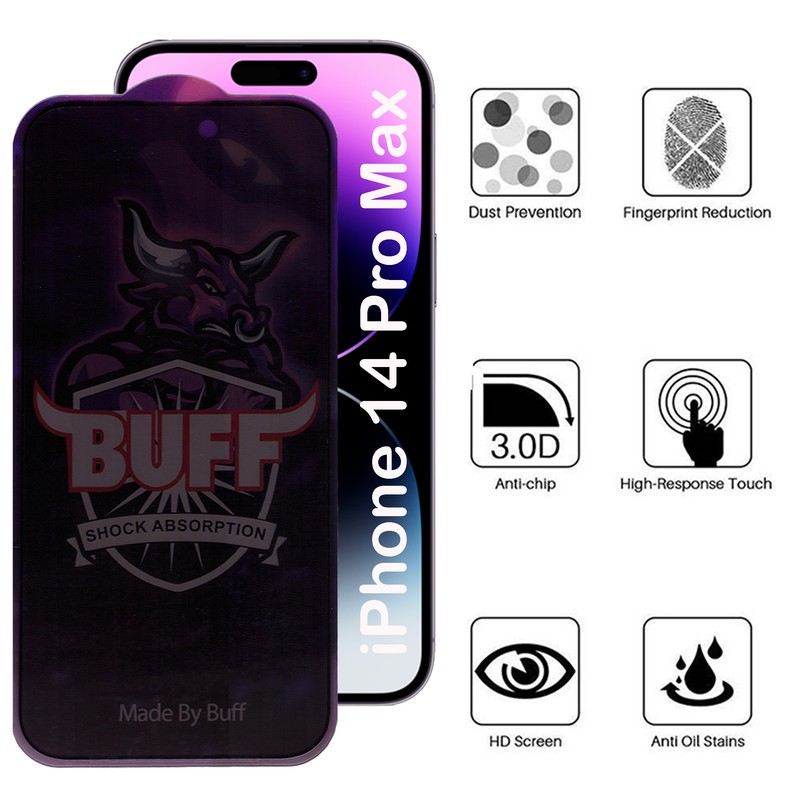 محافظ صفحه نمایش حریم شخصی بوف مدل Pro Plus مناسب برای گوشی موبایل اپل iPhone 14 Pro Max