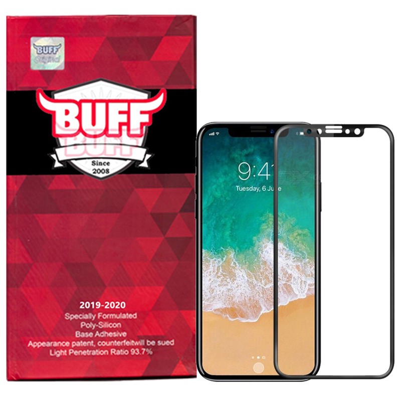 محافظ صفحه نمایش 5D بوف مدل F33 مناسب برای گوشی موبایل اپل Iphone Xs