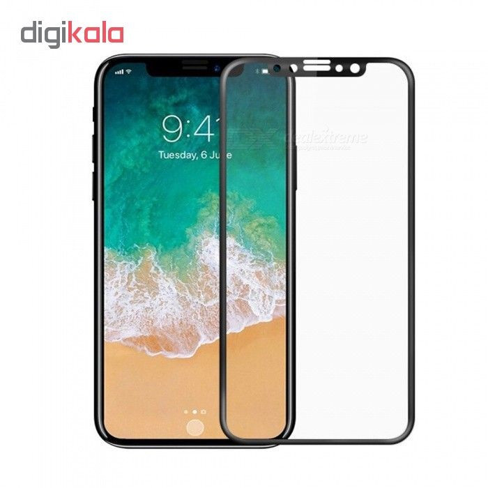 محافظ صفحه نمایش 5D بوف مدل F33 مناسب برای گوشی موبایل اپل Iphone Xs