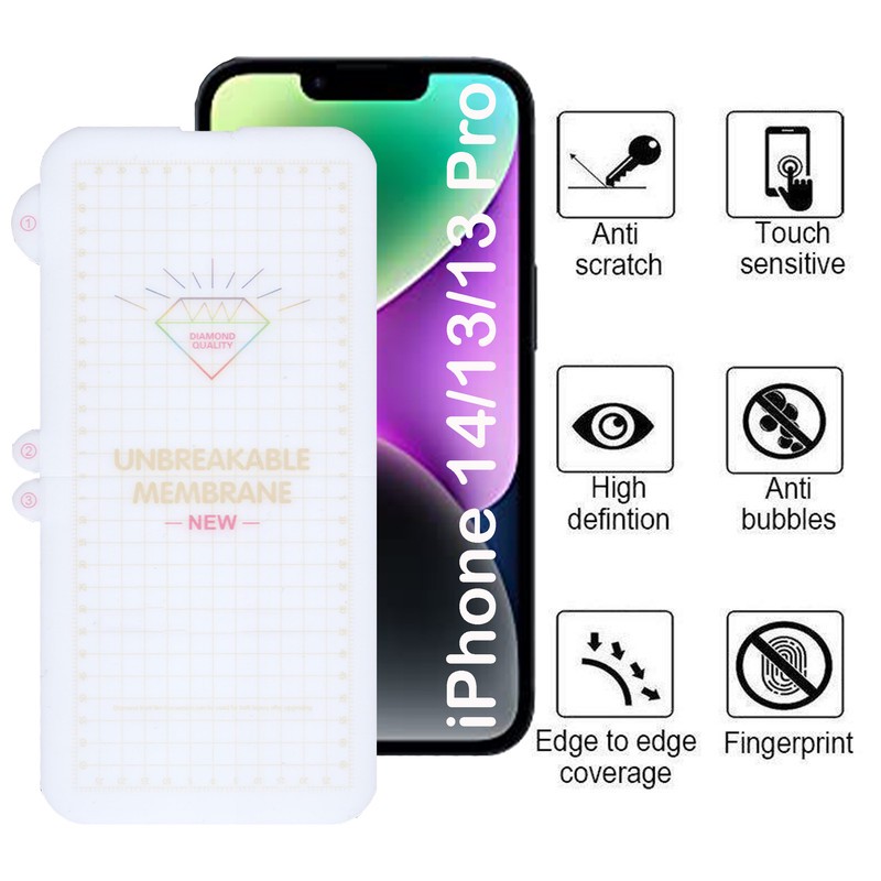 محافظ صفحه نمایش بوف مدل Hydrogel-G مناسب برای گوشی موبایل اپل iPhone 14 13 13 Pro