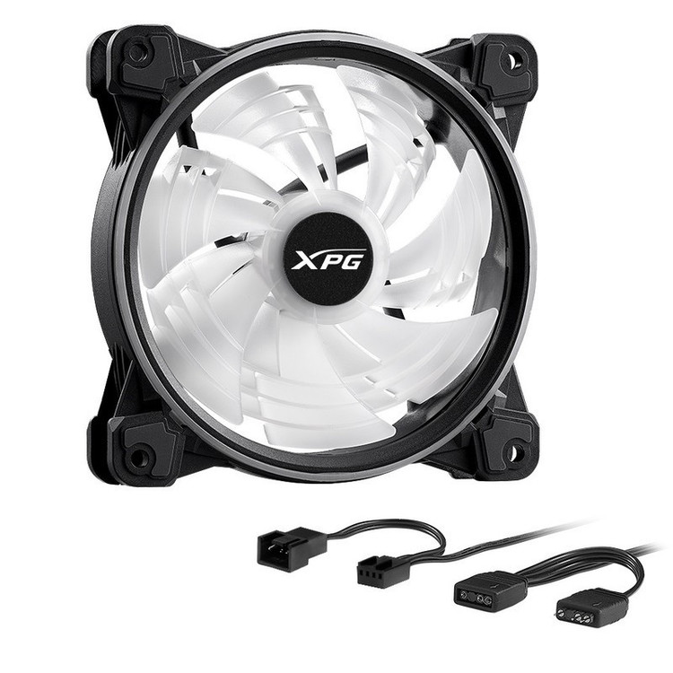 فن کیس ای دیتا ایکس پی جی مدل HURRICANE 120 ARGB PWM