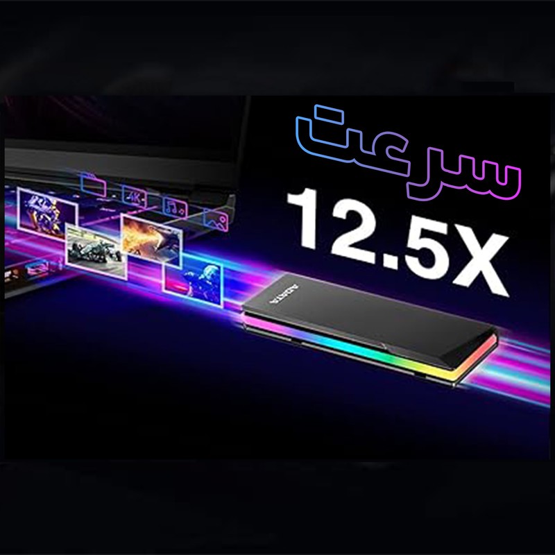 باکس اس اس دی ای دیتا مدل EC700G M.2 PCIe SATA SSD