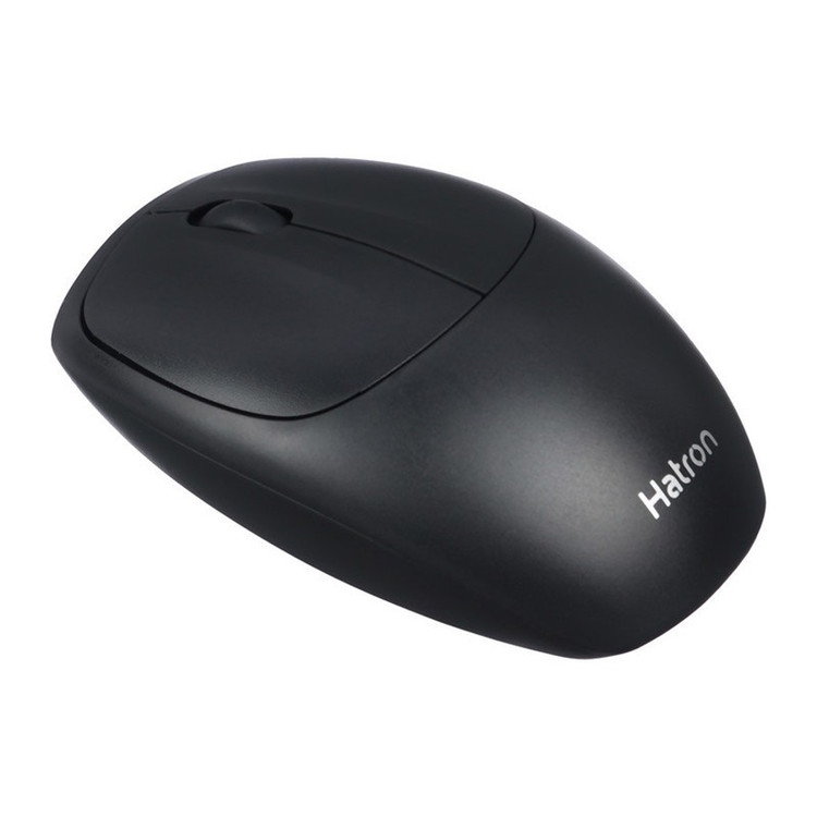 کیبورد و ماوس بی سیم هترون مدل HKCW130، سوییچ ممبران، Full-Size