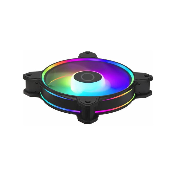 فن کیس کولر مستر مدل MasterFan MF120 Halo2 بسته سه عددی