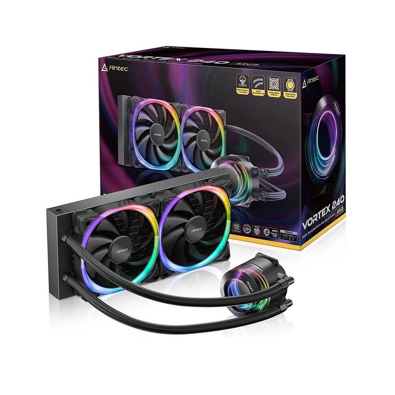 سیستم خنک کننده آبی انتک مدل Antec Vortex 240