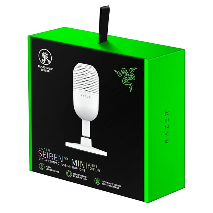 میکروفن رومیزی ریزر مدل Seiren V3 Mini White USB