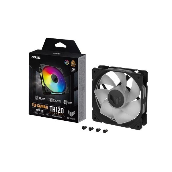 فن کیس ایسوس مدل TUF GAMING TR120 ARGB بسته 3 عددی