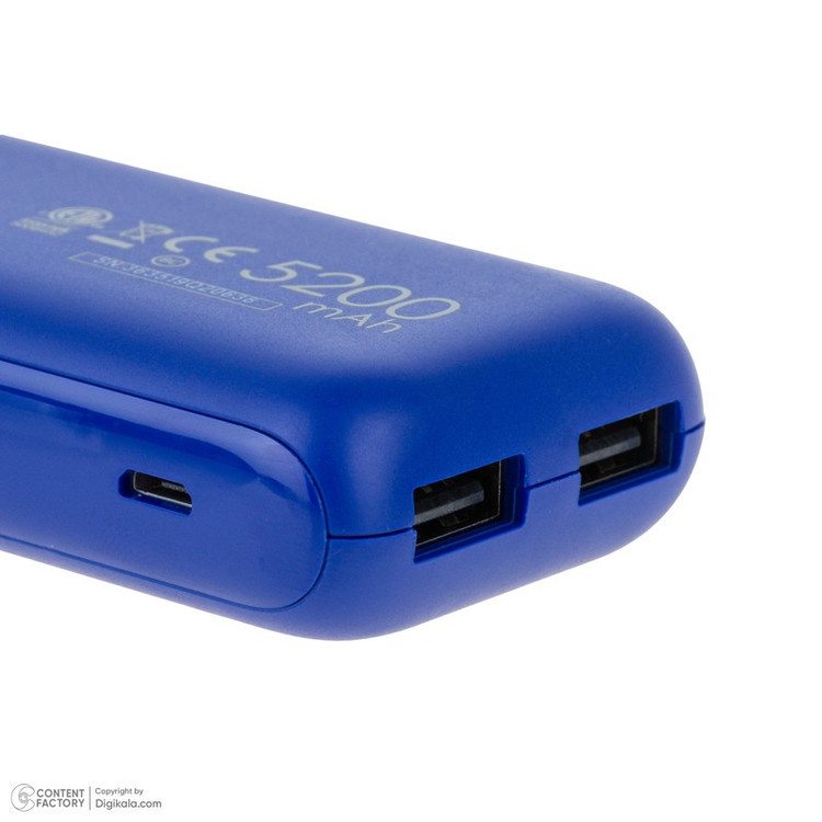 پاوربانک 10 وات موفی مدل Power boost ظرفیت 5200 میلی آمپرساعت به همراه کابل MicroUSB