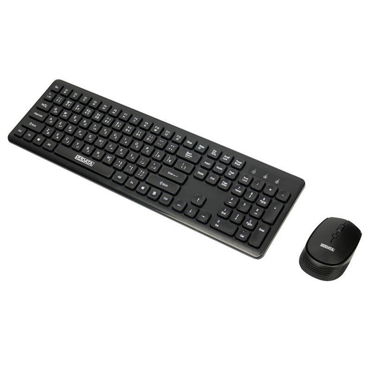 کیبورد و ماوس سادیتا مدل SKM-3401WL