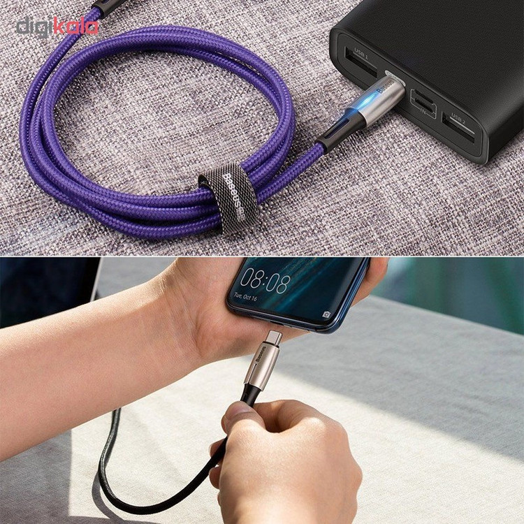 کابل USB-C باسئوس مدل CATSD-K01 طول 2 متر