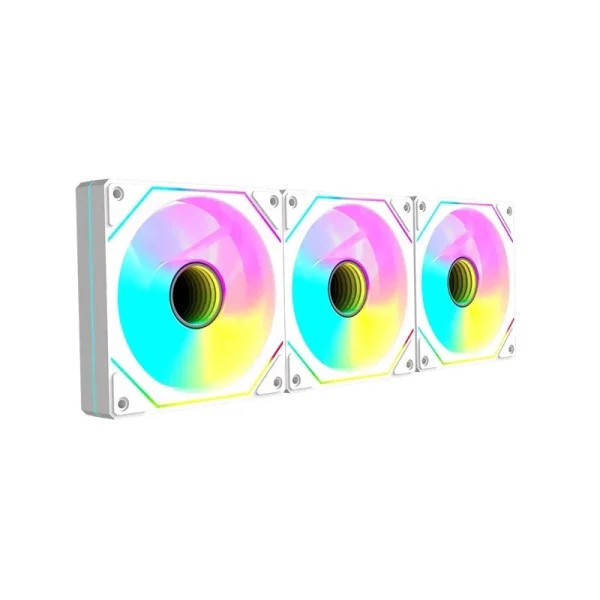 فن کیس ردراگون مدل GC-F015 سفید بسته 3 عددی