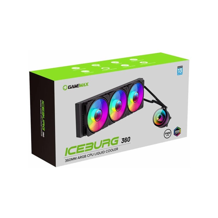 سیستم خنک کننده آبی گیم مکس مدل IceBurg 360 Infinity