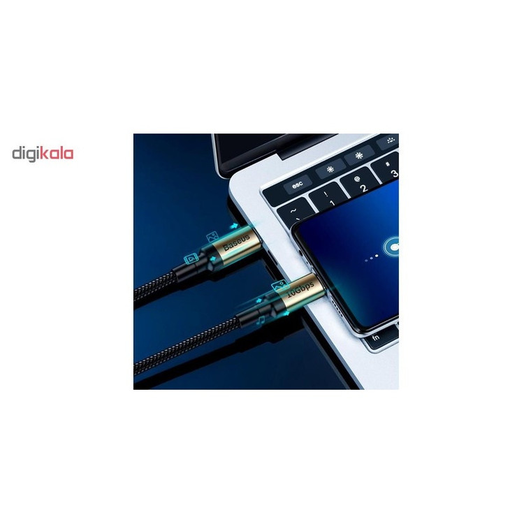 کابل تبدیل USB-C باسئوس مدل CATKLF-S طول 1 متر