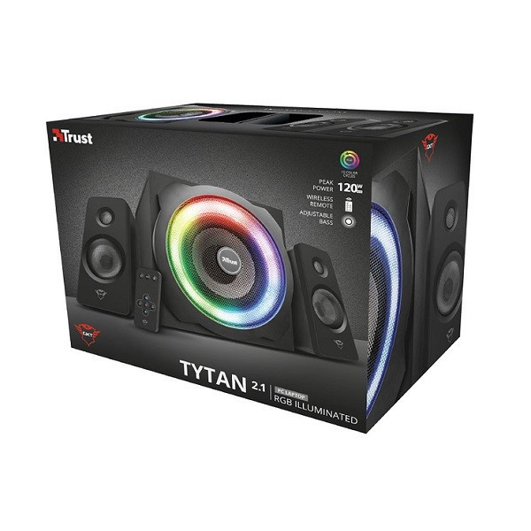 اسپیکر دسکتاپ تراست مدل GXT 629 TYTAN 2.1 RGB
