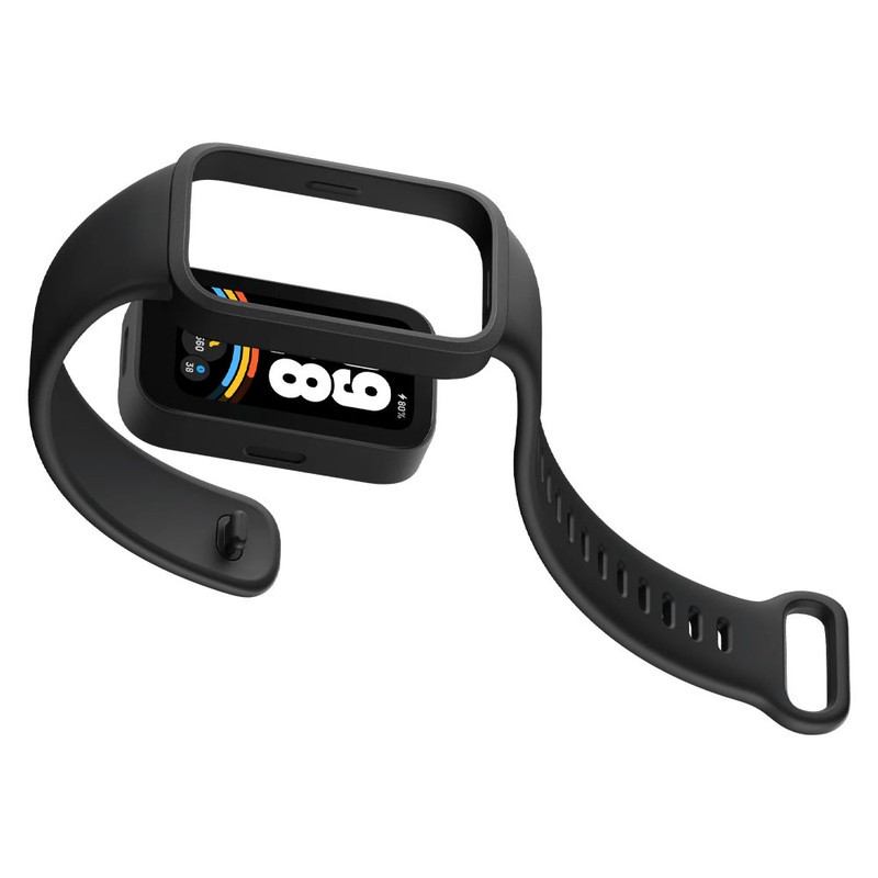 ساعت هوشمند 46 میلی متری شیائومی مدل Smart Band 9 Active، کنترل موسیقی، کنترل سطح اکسیژن خون، شمارش ضربان قلب، پایش و...