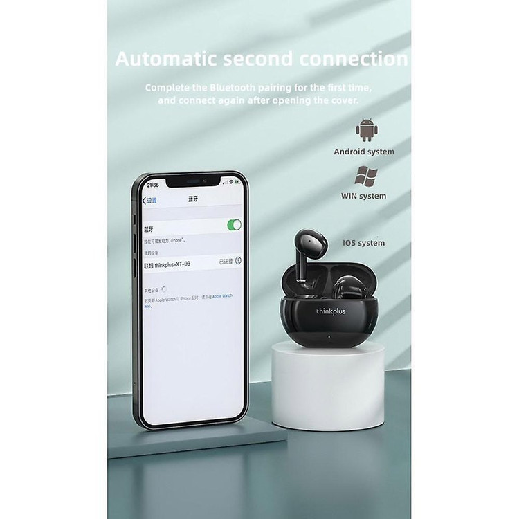 هندزفری بلوتوثی لنوو مدل Thinkplus Live Pods XT93