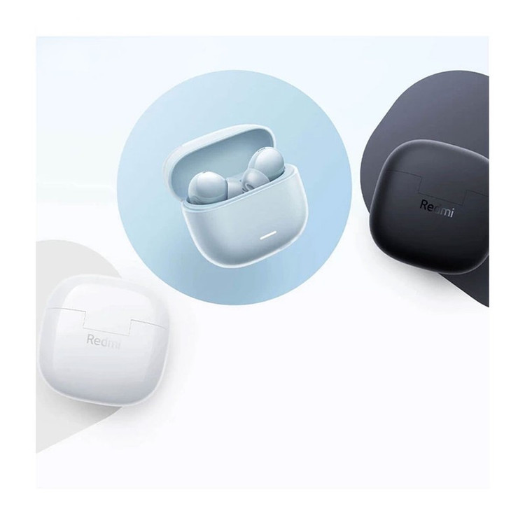 هدفون بلوتوثی شیائومی مدل Redmi Buds 6 Lite با نویز کنسلینگ فعال (ANC)، نویز کنسلینگ میکروفون (ENC)، درگاه شارژ USB T...